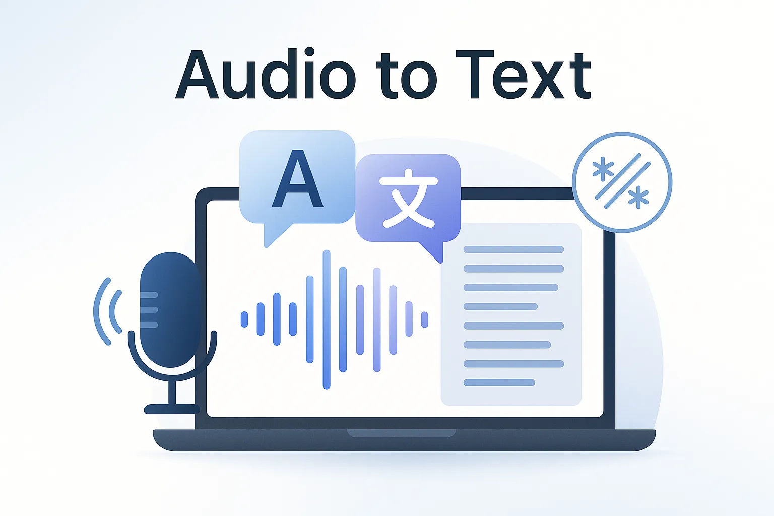 Audio To Text