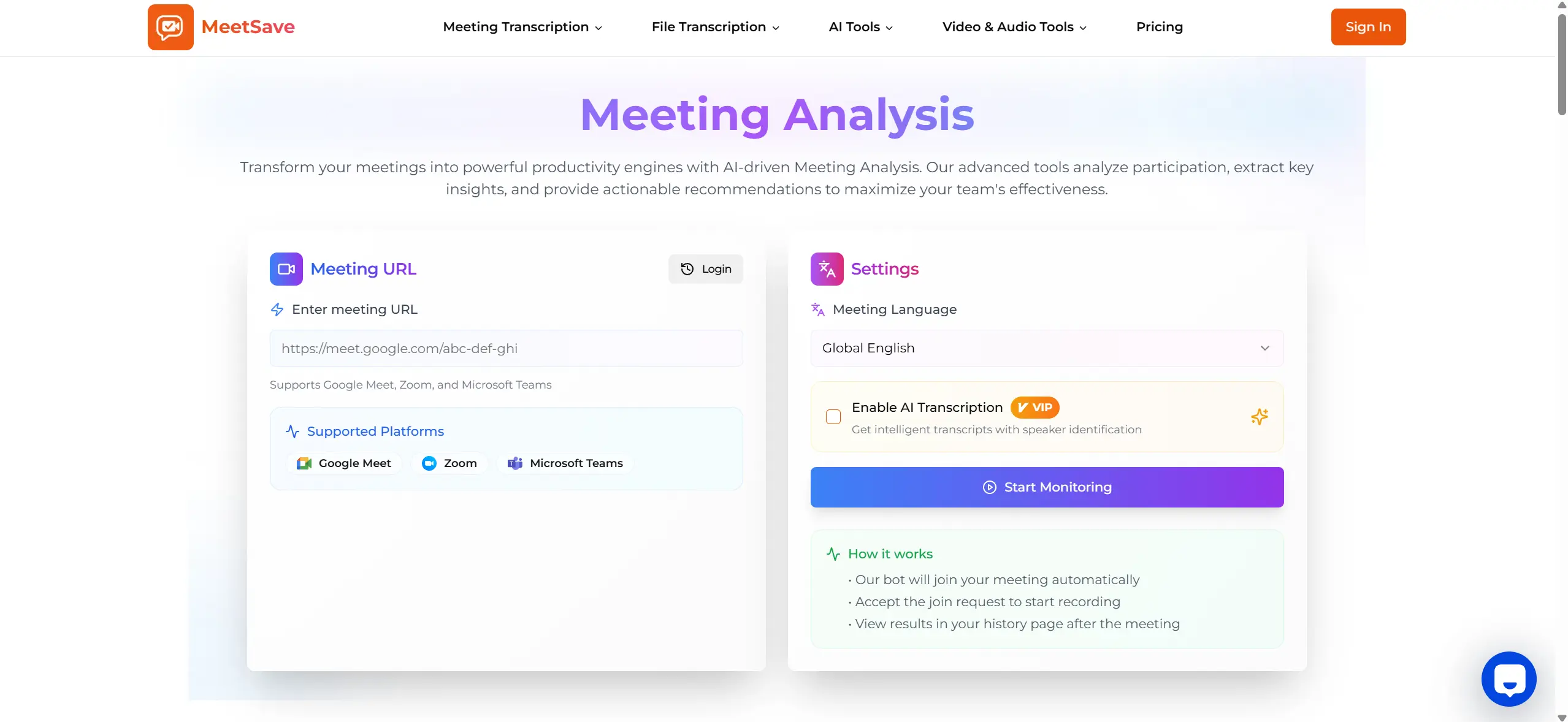 Meeting Analytics