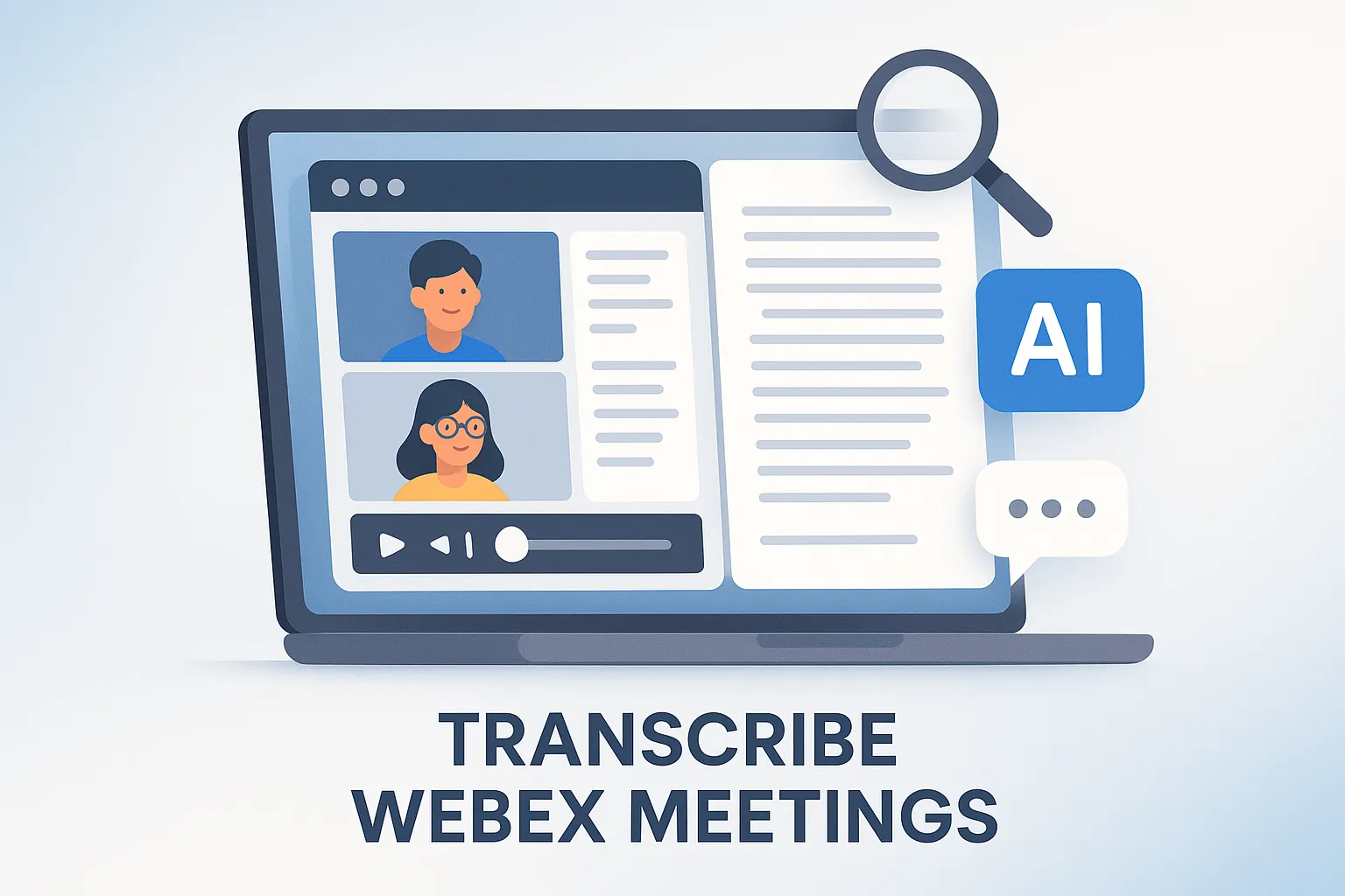 Transcribe Webex Meetings